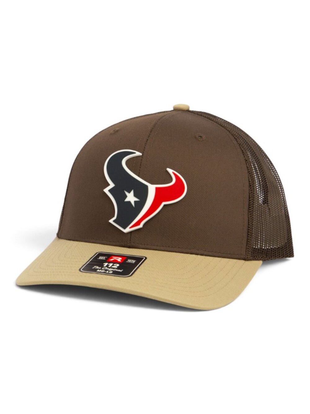 Houston Texans 3D Snapback Trucker Hat- Brown/ Brown/ Tan